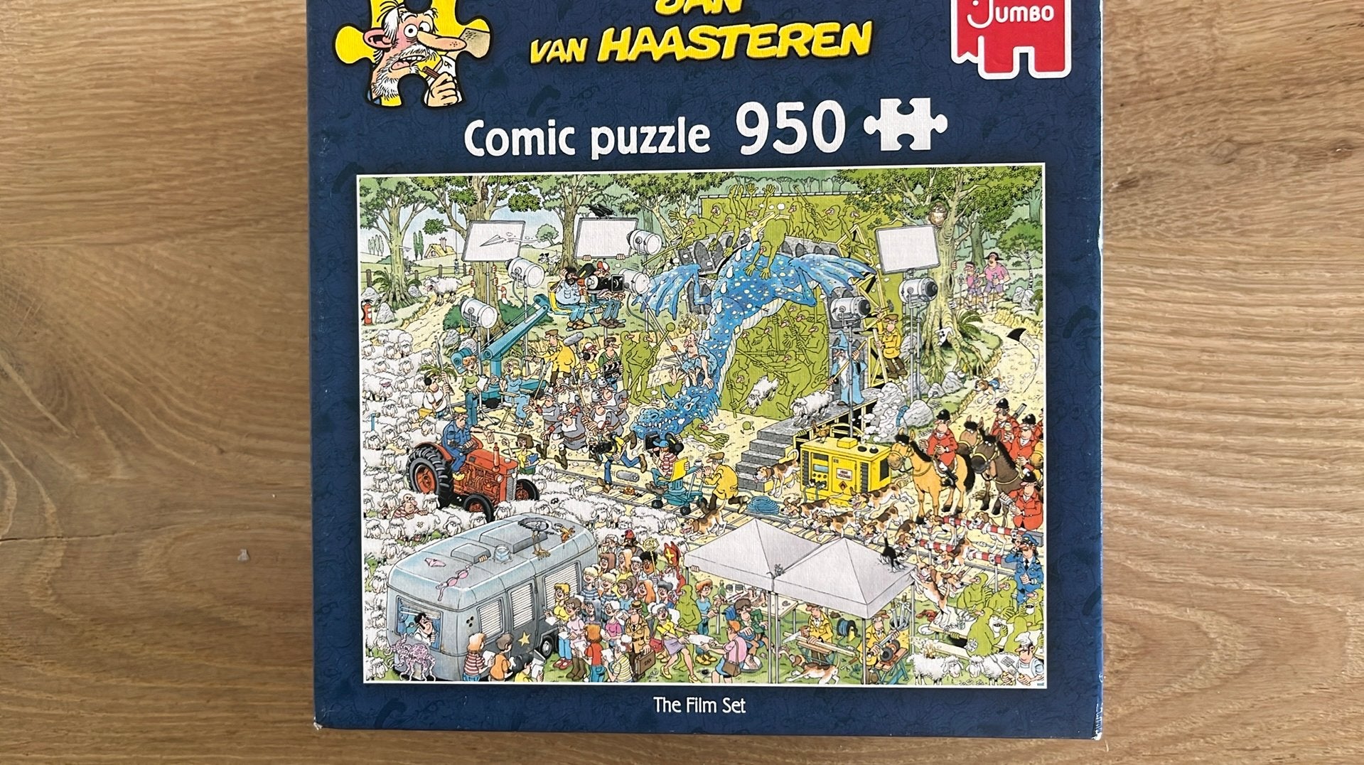 Jan van Haasteren, de Filmset!, Ophalen, 500 t/m 1500 stukjes, Gebruikt