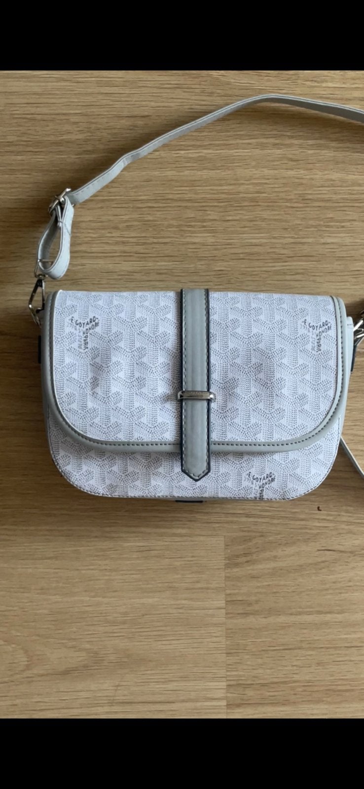 Nieuwe Goyard Schoudertas Heren Wit, Ophalen of Verzenden, Nieuw, Wit, Schoudertasje