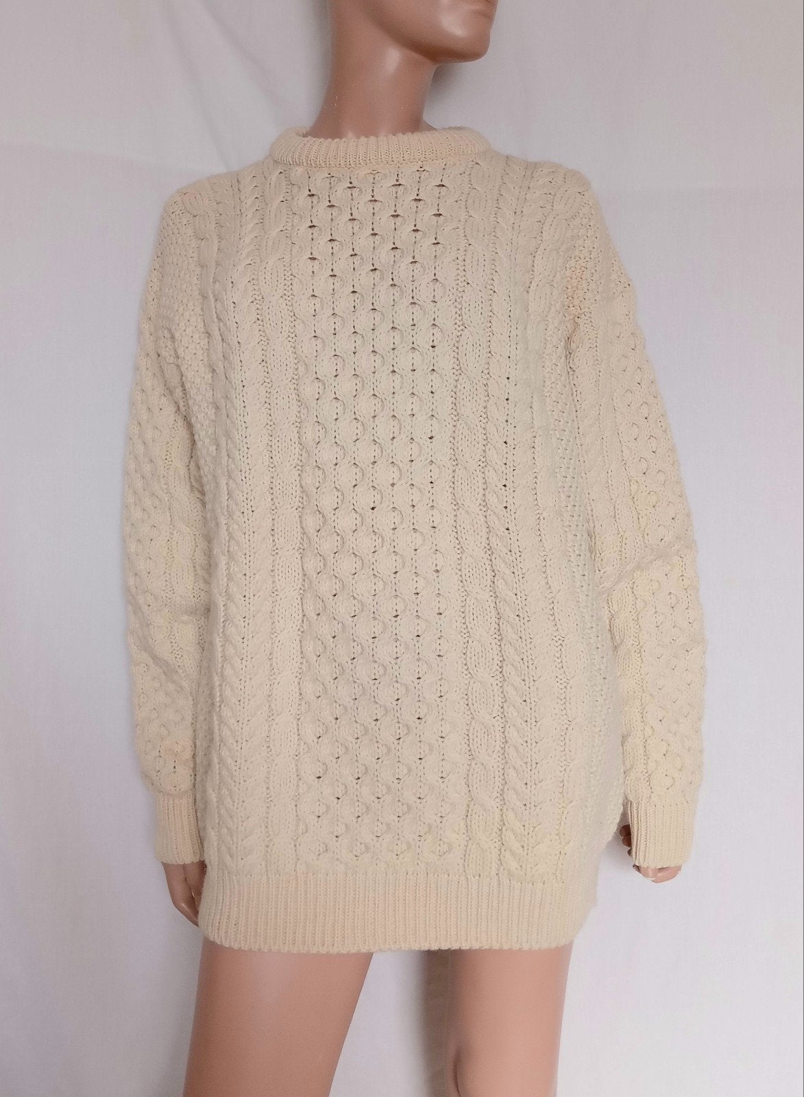 JOHN MOLLOY IRELAND Trui , Maat XL , PURE NEW WOL, Ophalen, Zo goed als nieuw, Maat 46/48 (XL) of groter, Overige kleuren