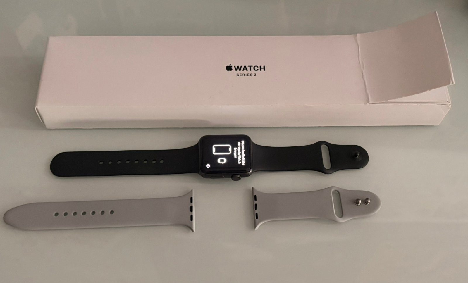 Space grey apple watch series 3 origineel, Sieraden, Tassen en Uiterlijk, Smartwatches, Zwart, IOS, Ophalen of Verzenden, Zo goed als nieuw
