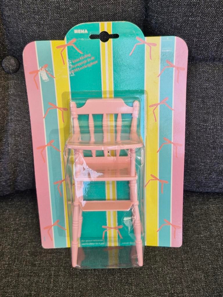 Hema Roze Kinderstoel Plastic - Nieuw in Verpakking, Ophalen of Verzenden, Nieuw, Meisje