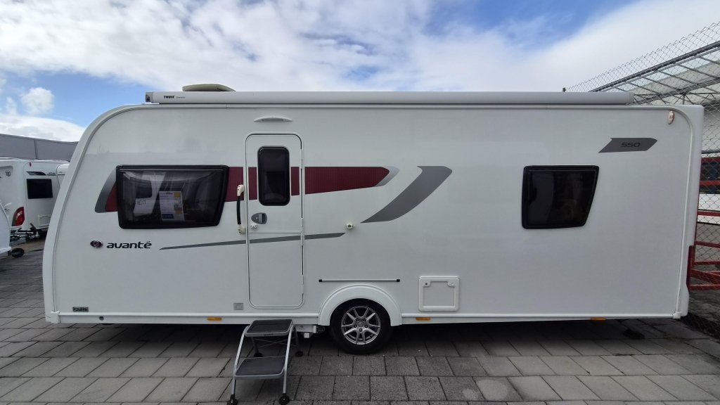 Elddis Avante 550, Standaardzit, Elddis, Bedrijf, Tot en met 3