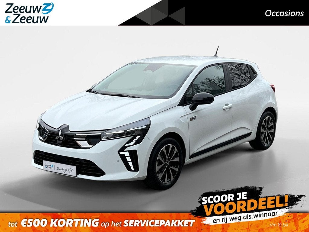 Mitsubishi Colt 1.6 HEV Intense | Automaat | Apple Carplay |, Auto's, Mitsubishi, 12 maanden, Stof, Euro 6, Hybride Elektrisch/Benzine