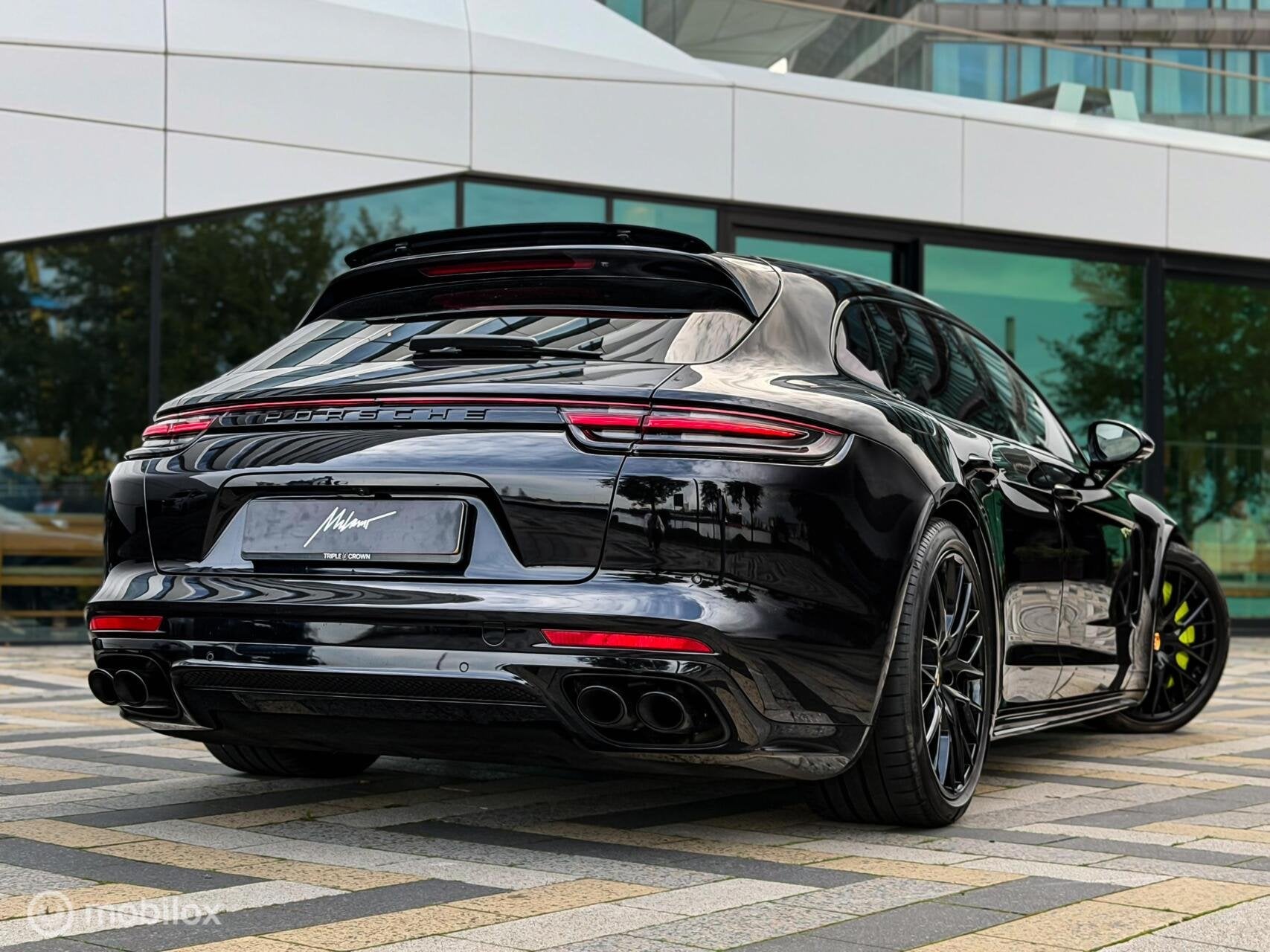 Porsche Panamera Sport Turismo 4.0 Turbo S E-Hybrid | VOL !, Auto's, Automaat, Dealer onderhouden, Gebruikt, Zwart