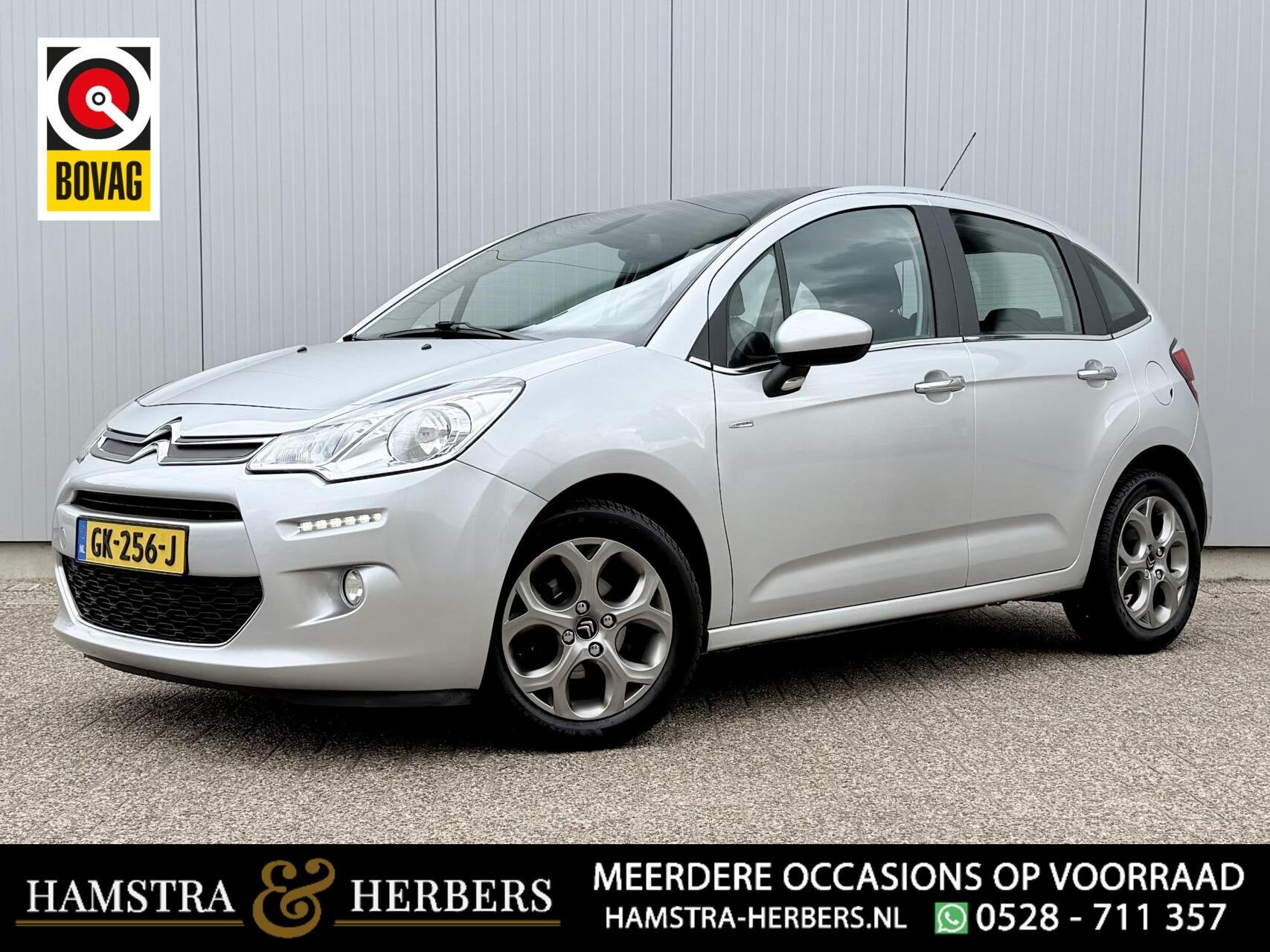 Citroën C3 1.2 Collection | Navi | Camera | Pano | Cruise, Gebruikt, Euro 6, 1199 cc, 82 pk