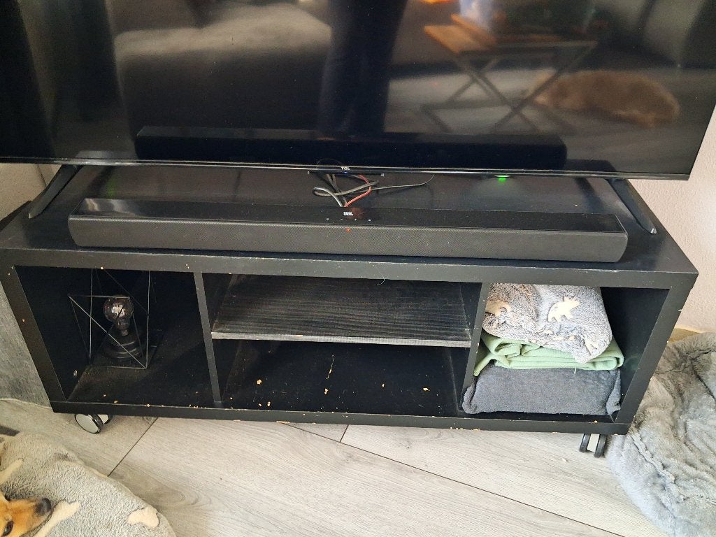 Tv kast, Ophalen, Overige materialen, Gebruikt, 100 tot 150 cm