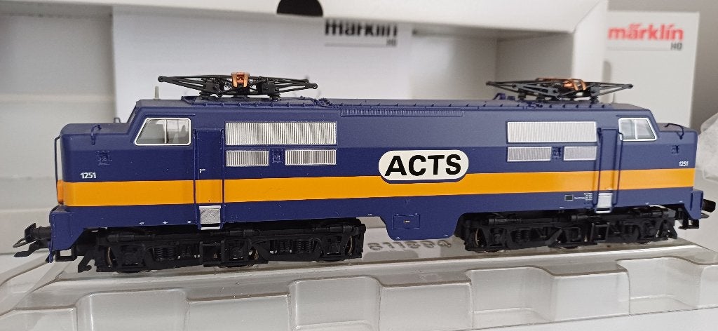 Märklin 37122 H0 Elektrische locomotief Serie 1200 van ACTS, Wisselstroom, Locomotief, Ophalen of Verzenden, Märklin