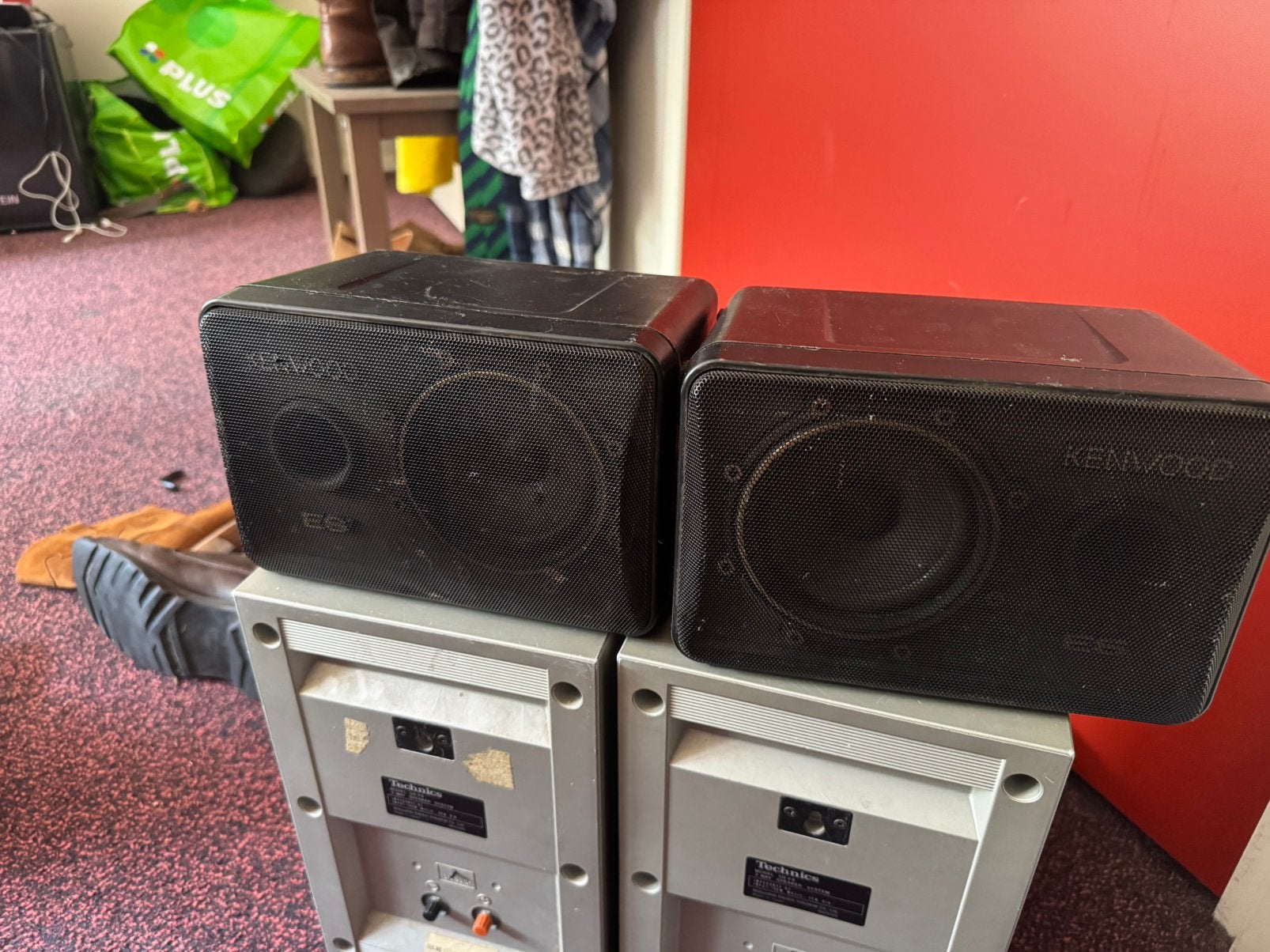 Mooie nette Kenwood speakers, Ophalen of Verzenden, Zo goed als nieuw, Overige merken