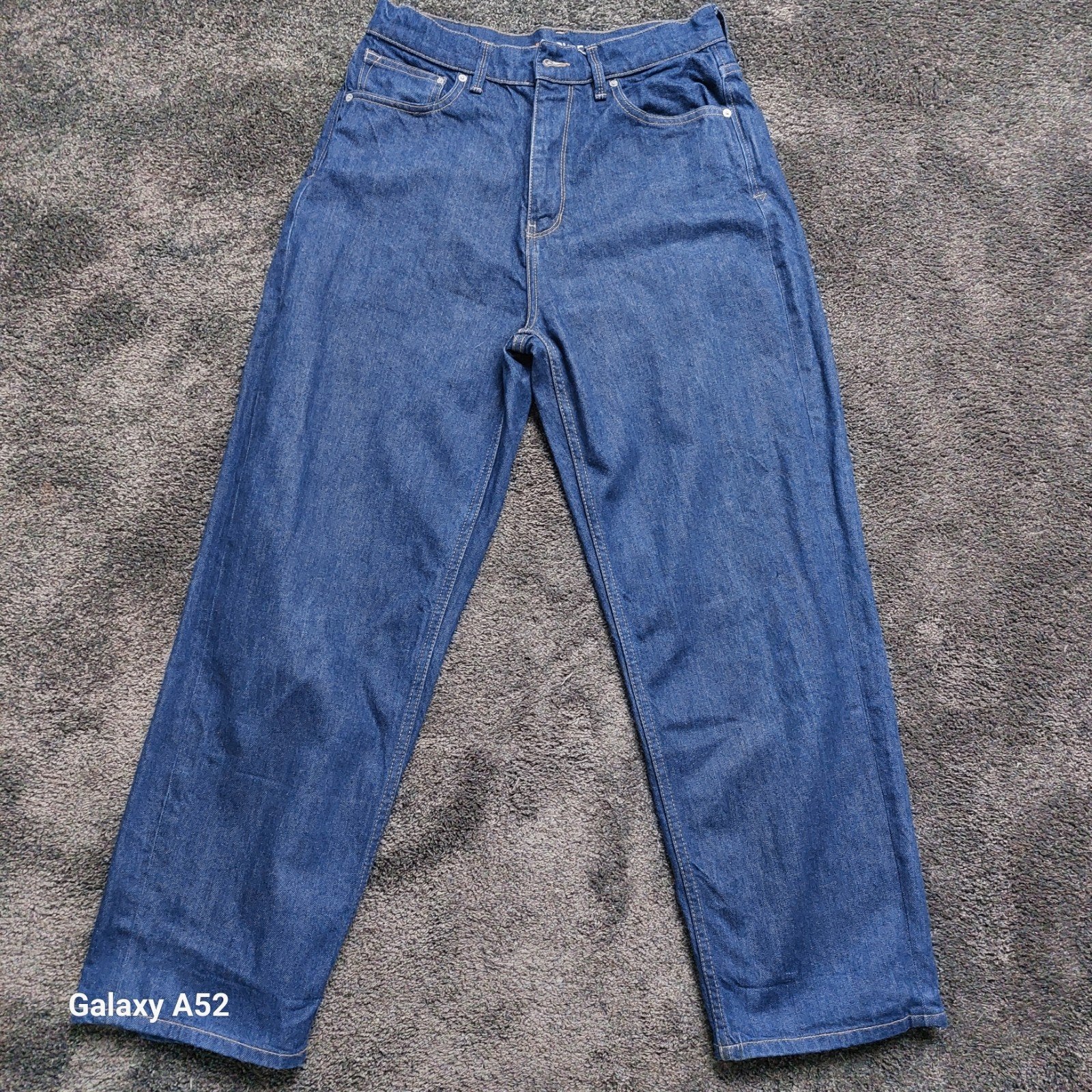 Kuyichi Bobbie Barrel Jeans - Gerecycled Raw Denim, Blauw, Ophalen of Verzenden, Zo goed als nieuw, Kuyichi
