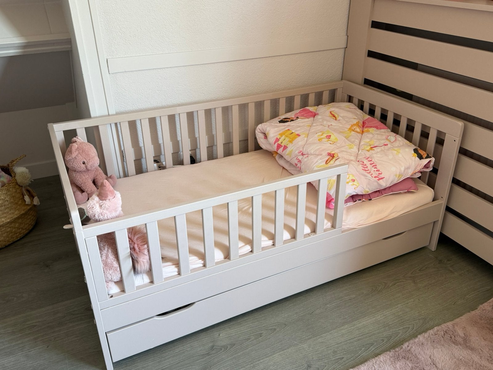 Petit amelie bed NIEUW matras, Ophalen, 70 tot 85 cm, 140 tot 160 cm, Zo goed als nieuw