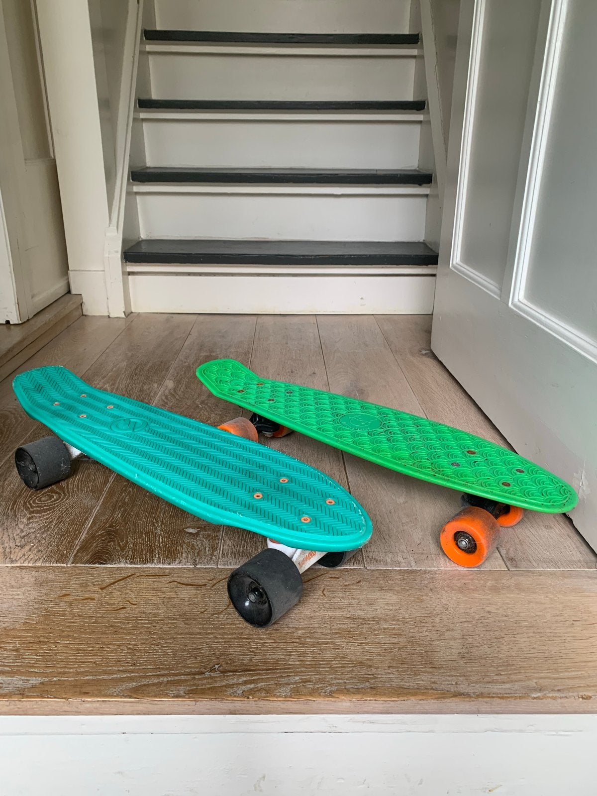 Pennyboard: Yamba Oxelo Decathlon (blauw), Ophalen of Verzenden, Gebruikt, Skateboard