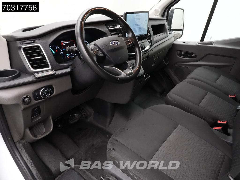 Ford e-Transit 184pk L3H2 L3 Elektrisch 68kWh 317km WLTP Nav, Automaat, Stof, Gebruikt, Euro 6