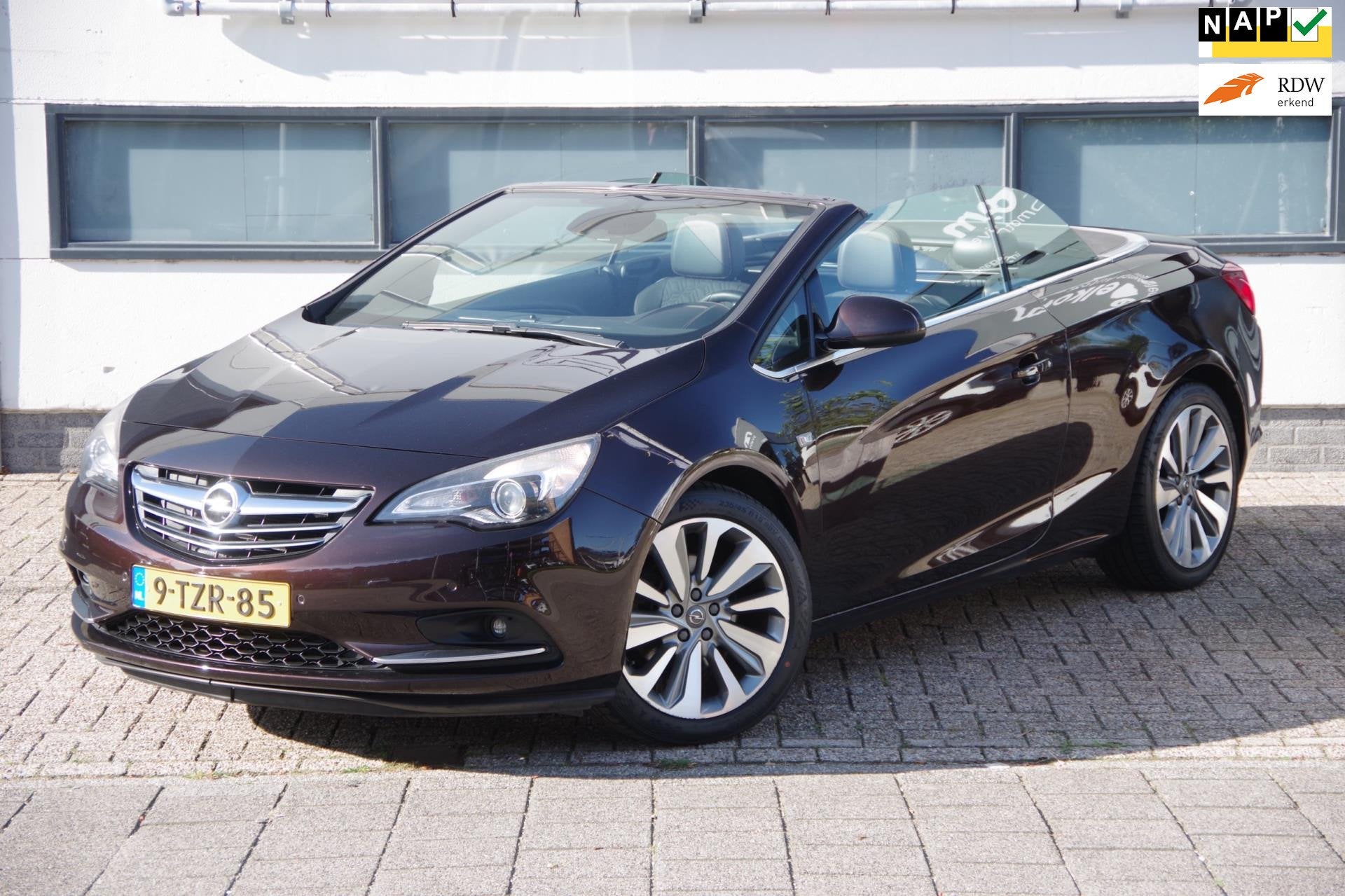 Opel Cascada 1.4 Turbo ecoFLEX Cosmo /1e eigenaar/, Auto's, Voorwielaandrijving, Euro 5, Zwart, 4 cilinders
