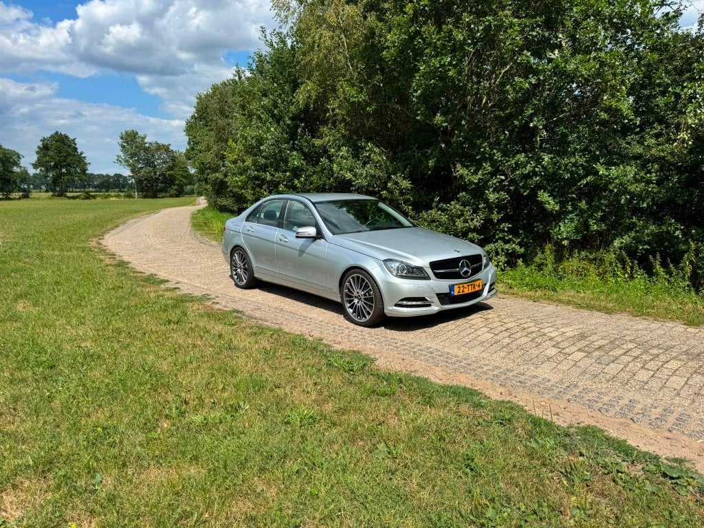 Mercedes-Benz C-Klasse C350 BE Aut7 2012 Grijs, Automaat, 1800 kg, Grijs, Particulier