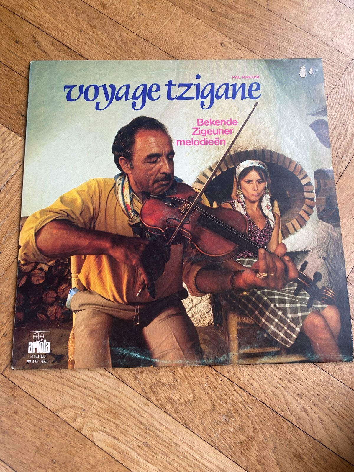 Pal Rakosi - Voyage Tzigane (Bekende Zigeuner Melodieën) LP, LP, Gebruikt, Ophalen of Verzenden, 12 inch