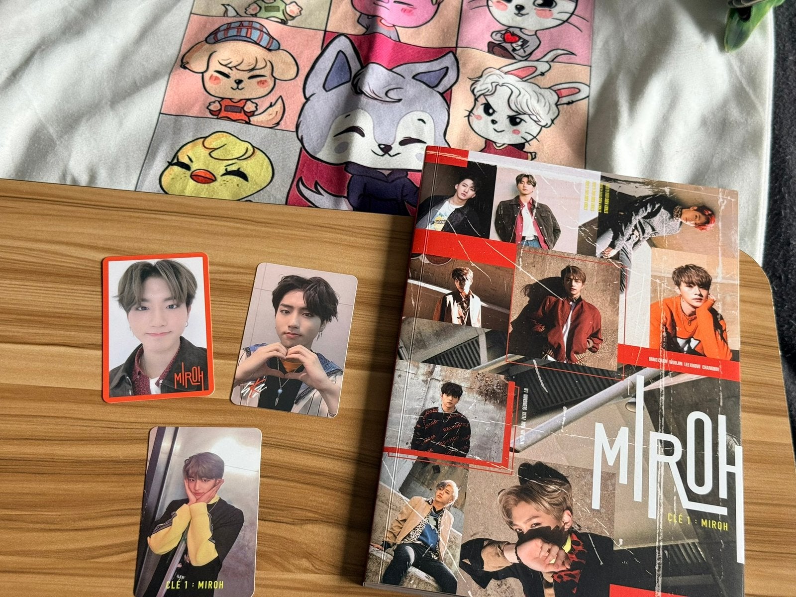 Stray Kids Miroh album compleet, Ophalen of Verzenden, Zo goed als nieuw, Foto of Kaart