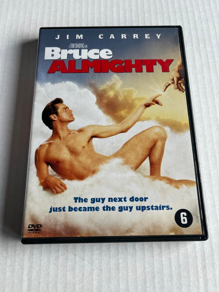 Bruce Almighty DVD Jim Carrey, Vanaf 6 jaar, Ophalen of Verzenden, Gebruikt, Actiekomedie