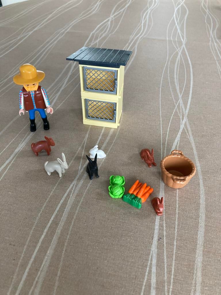 Playmobil konijnenhok., Ophalen of Verzenden, Zo goed als nieuw