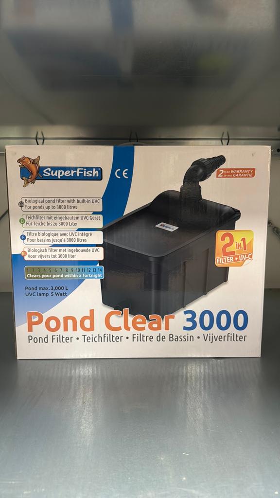 Pondclear 3000 Filter met UV lamp vijver NIEUW, Ophalen, Nieuw, Vijverfilter
