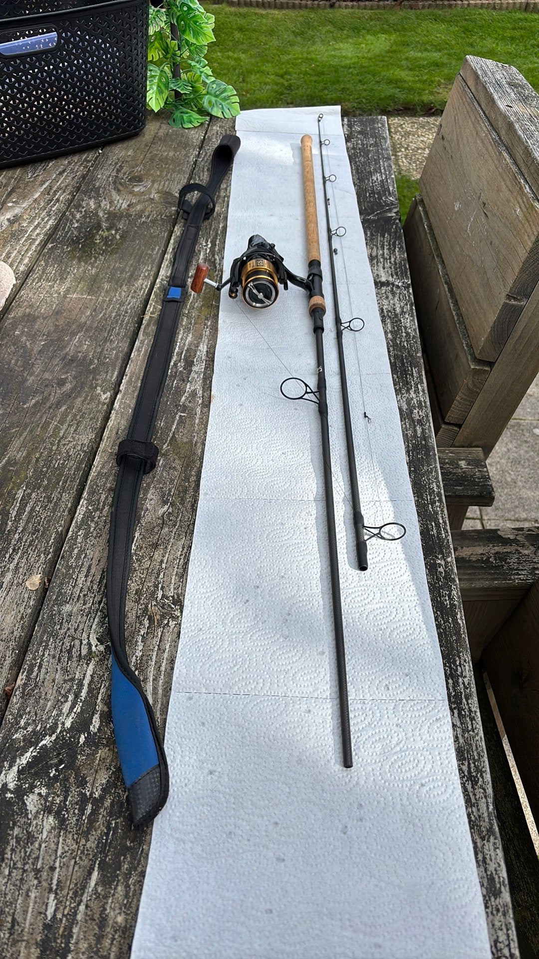 Daiwa 20 GS BR LT 4000-C Vrijloopmolen (incl. hengel), Ophalen, Zo goed als nieuw, Werphengel