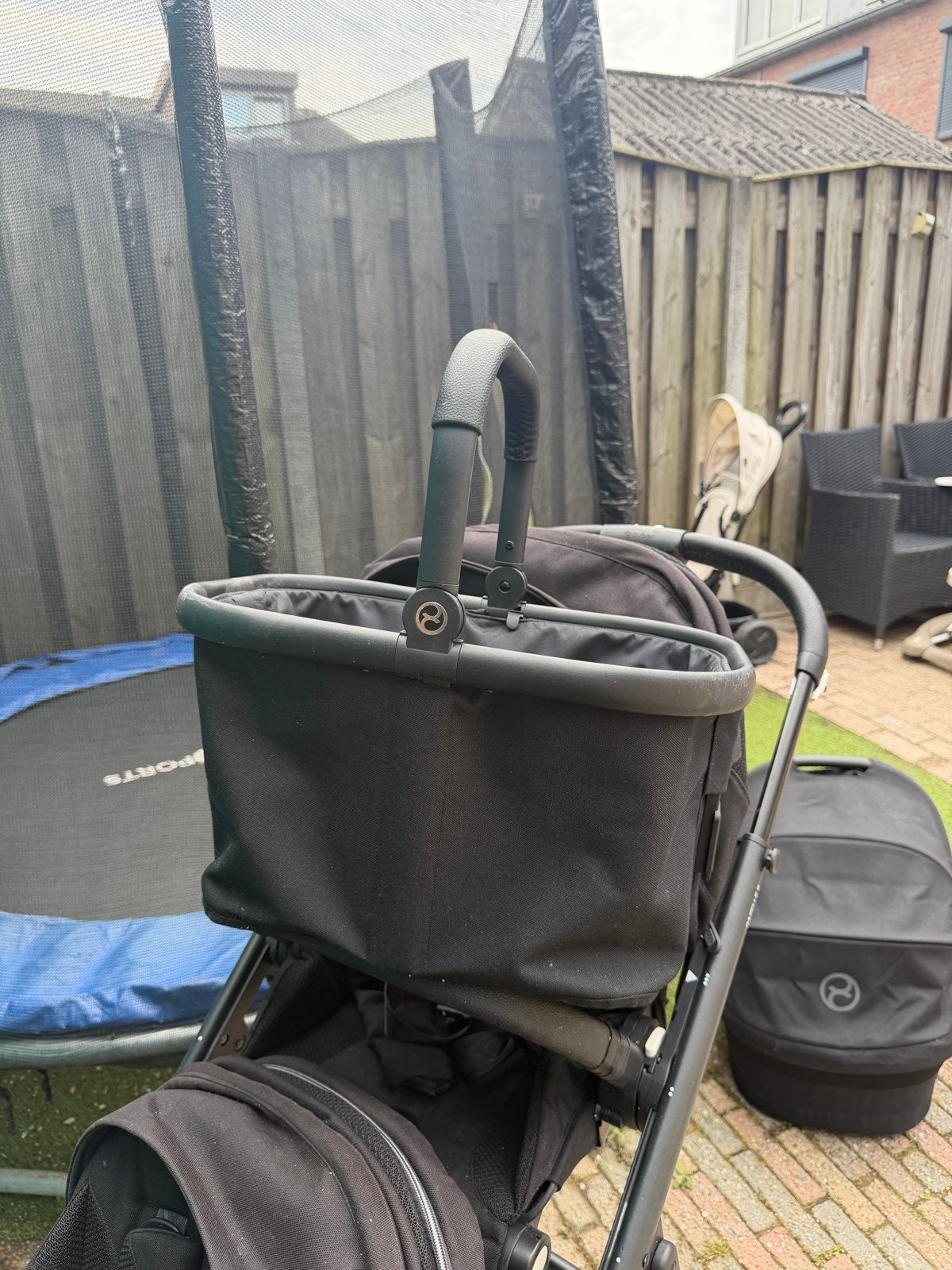 Cybex Duo Kinderwagen met Reiswieg en Zitje, Gebruikt, Duowagen, Combiwagen, Ophalen
