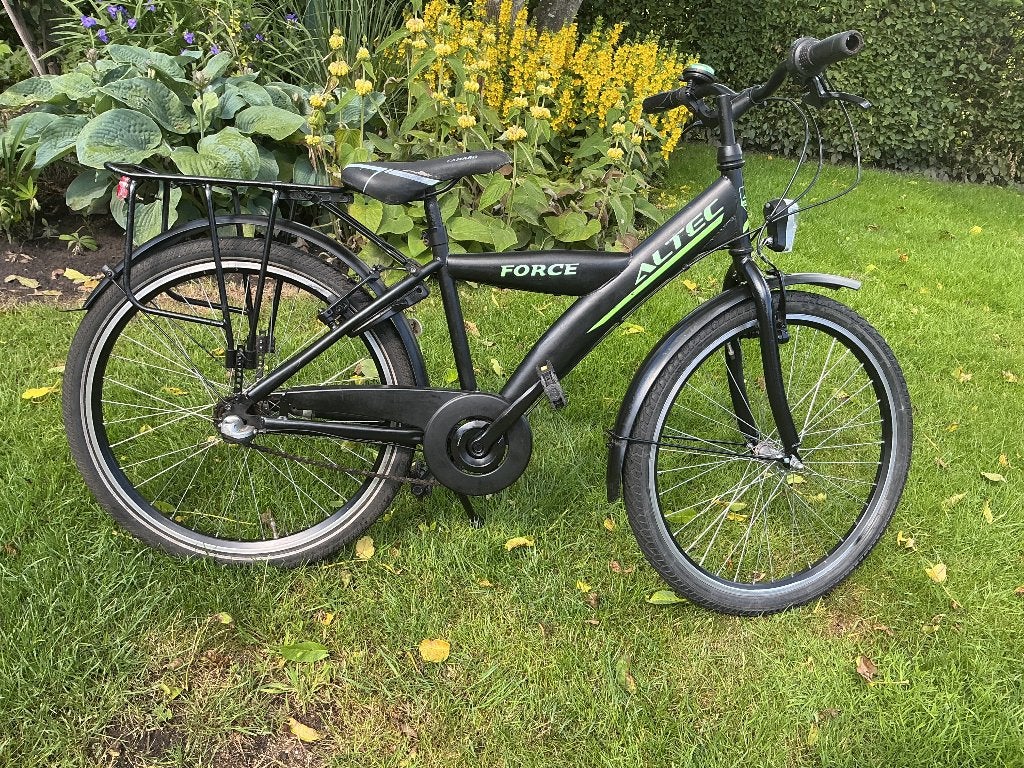 Jongensfiets 24 inch, Terugtraprem, Altec, Gebruikt, Versnellingen