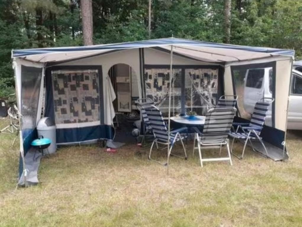 Voortent maat 10 voor Hobby 460 Excellent - Waterdicht, Ophalen, Gebruikt