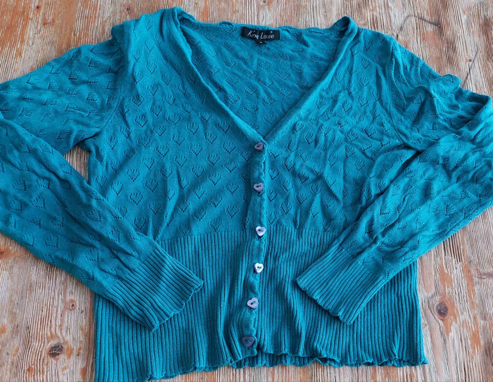 Vestjes king louie s, Kleding | Dames, Truien en Vesten, Blauw, Ophalen of Verzenden, King Louie, Maat 36 (S)