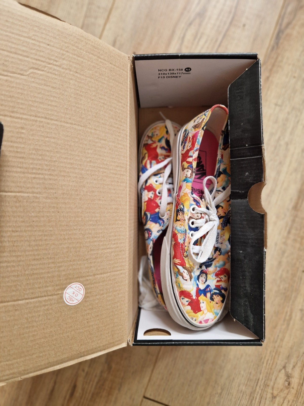 Disney Vans, Ophalen, Zo goed als nieuw, Zwart, Sneakers of Gympen