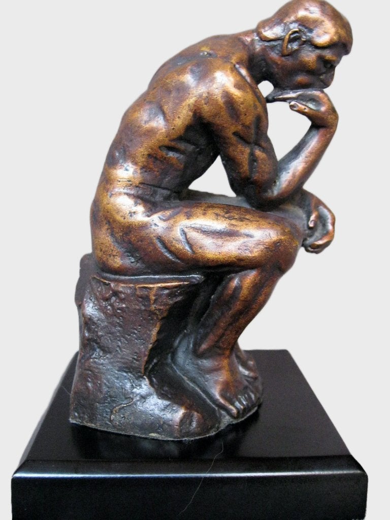 Rodin mooie brons 'De denker' / 'Le Penseur', Ophalen, Brons