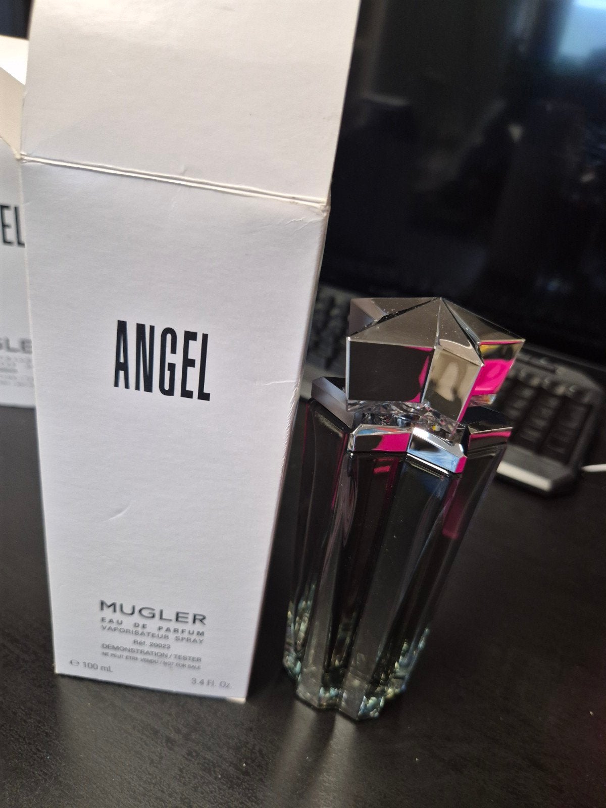 Mugler Angel Eau de Parfum 100ml - Zo goed als nieuw, Ophalen of Verzenden, Nieuw