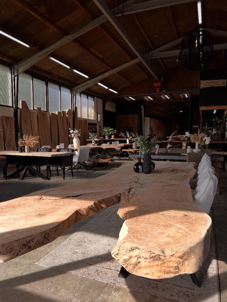 Uniek Boomstamhout | Eettafels | Salontafels | Bartafels, Ophalen, Nieuw