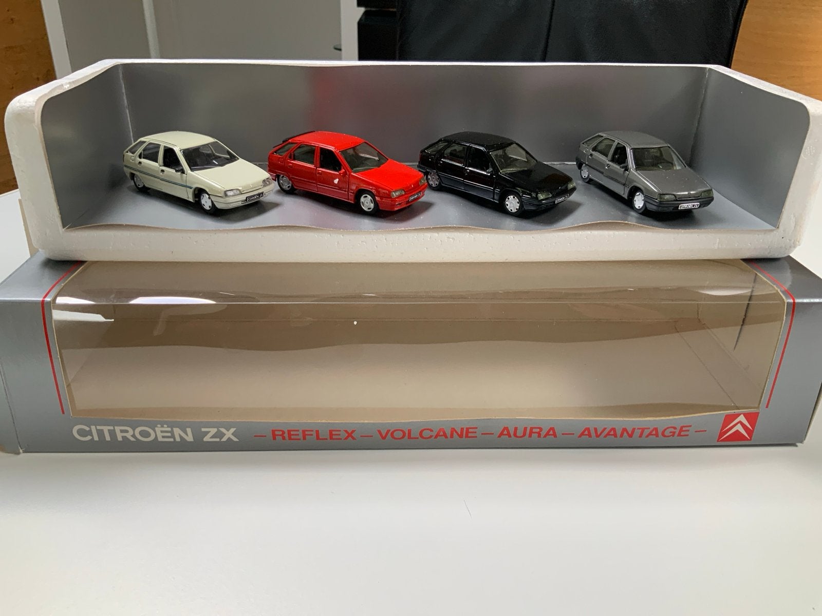 Unieke serie Citroën ZX modelauto's in originele doos, Ophalen of Verzenden, Nieuw, Auto