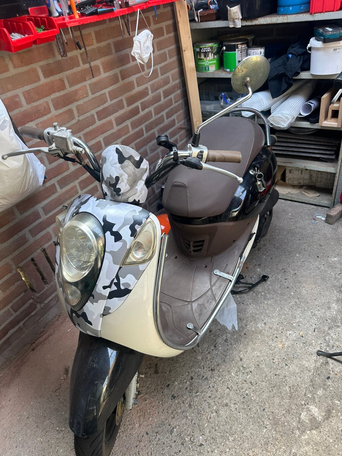 Scooter sym mio 50, Fietsen en Brommers, Scooters | SYM, Gebruikt, Benzine, Ophalen, Mio
