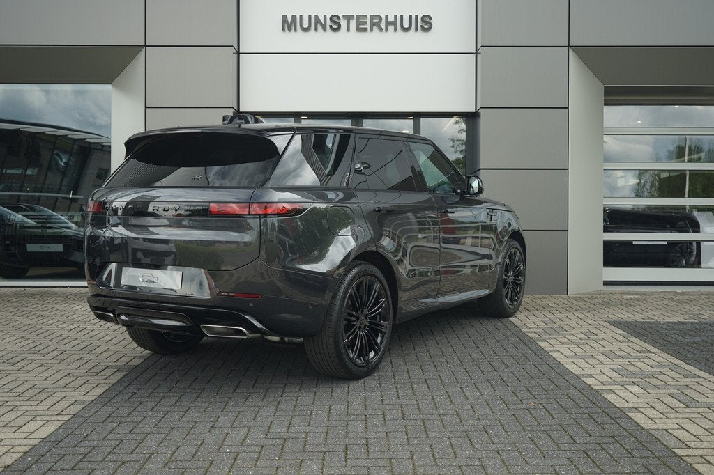 Land Rover Range Rover Sport 3.0 P460e Momentum Edition PHEV, Automaat, 12 maanden, 460 pk, Zwart