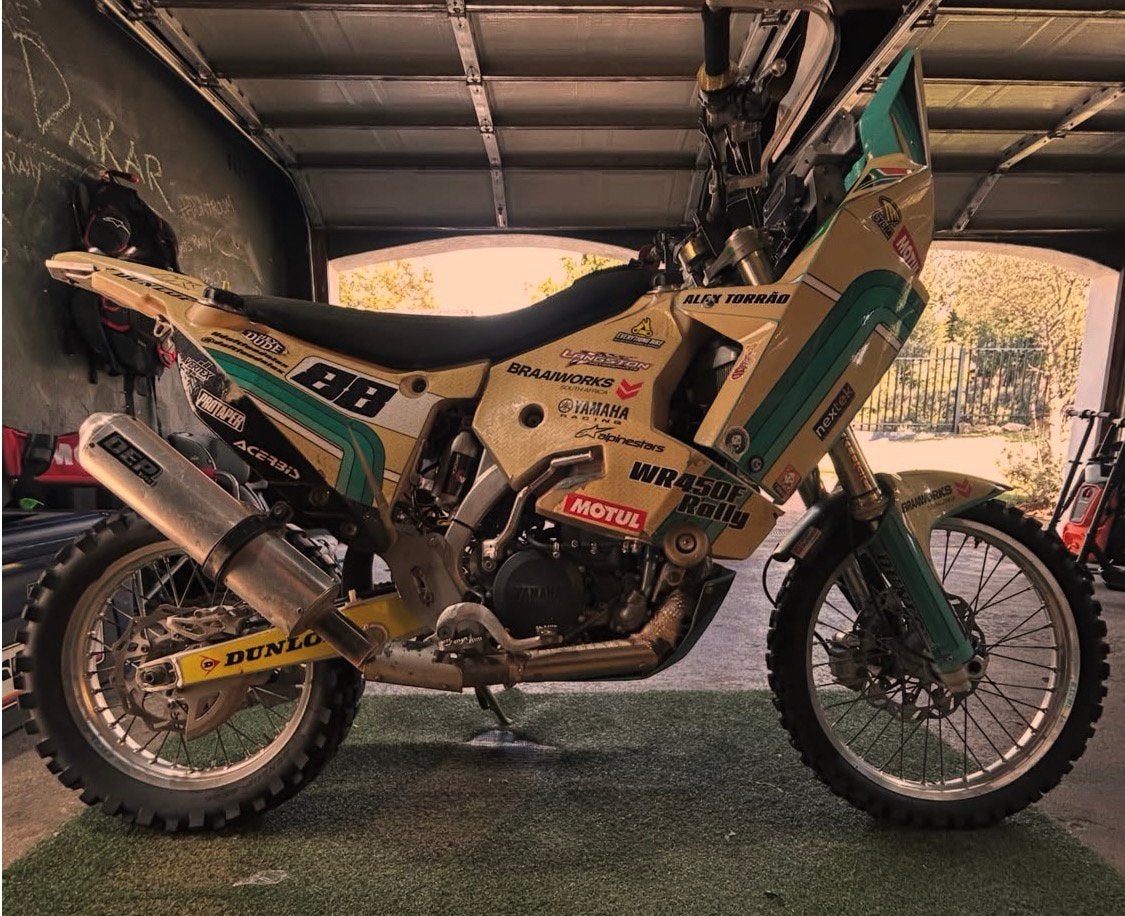 Gezocht: Dakar Rally kit Yamaha WR450f 2009, Ophalen of Verzenden, Gebruikt