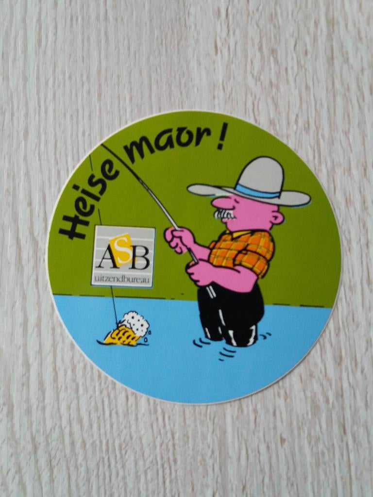 sticker Heise maor ASB uitzendbureau, Verzamelen, Stickers, Ophalen of Verzenden, Zo goed als nieuw, Bedrijf of Vereniging
