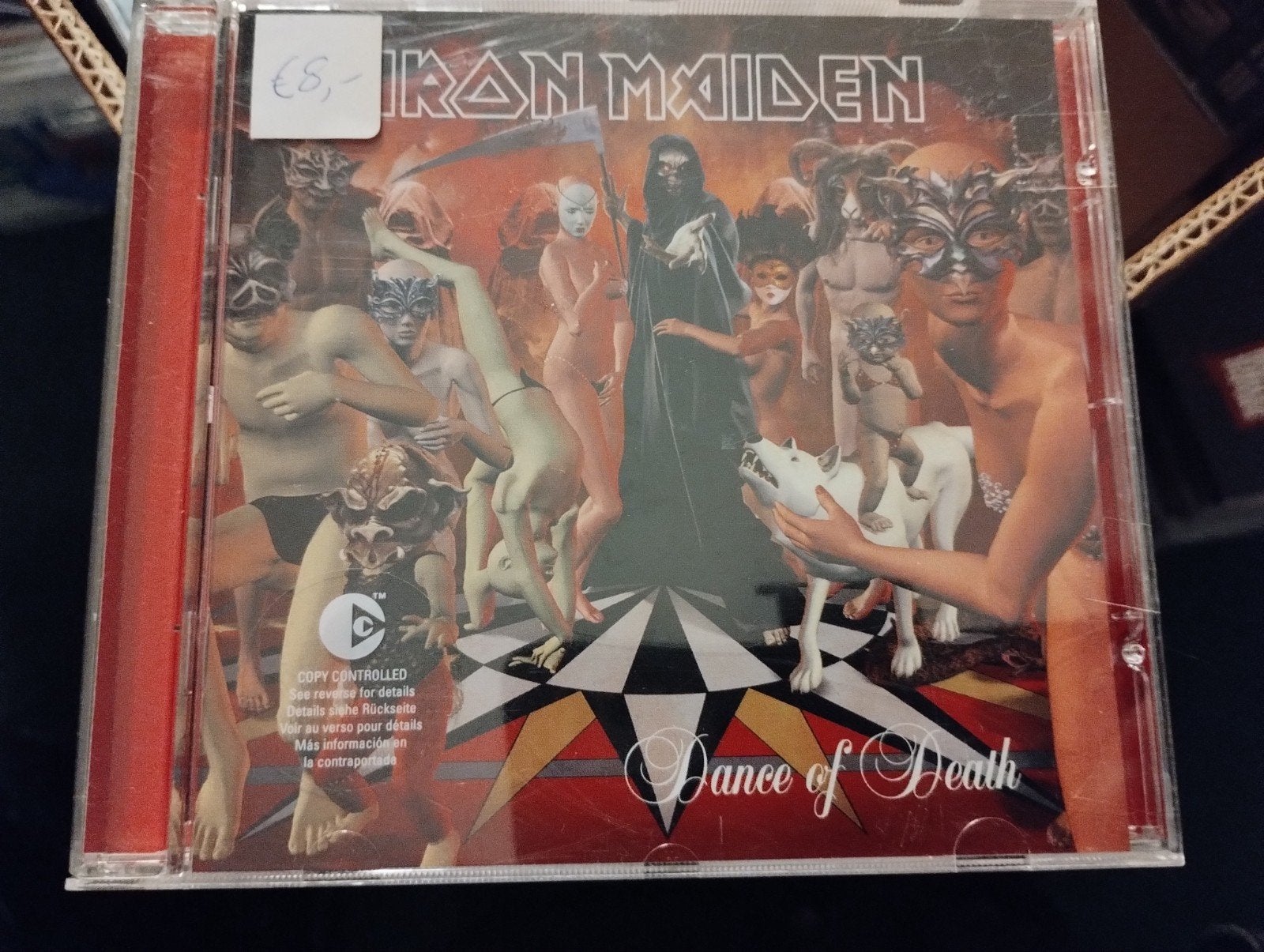 Iron Maiden - Dance of Death CD (2003), Cd's en Dvd's, Ophalen of Verzenden, Zo goed als nieuw, Hardrock, Album