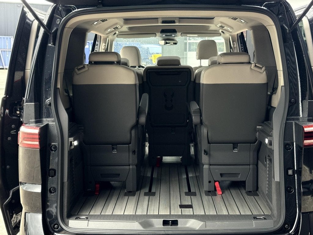 Volkswagen Multivan 1.4 eHybrid L2H1 Style INCL BTW | PANO |, Auto's, Volkswagen, Parkeersensor, Stof, Gebruikt, Euro 6