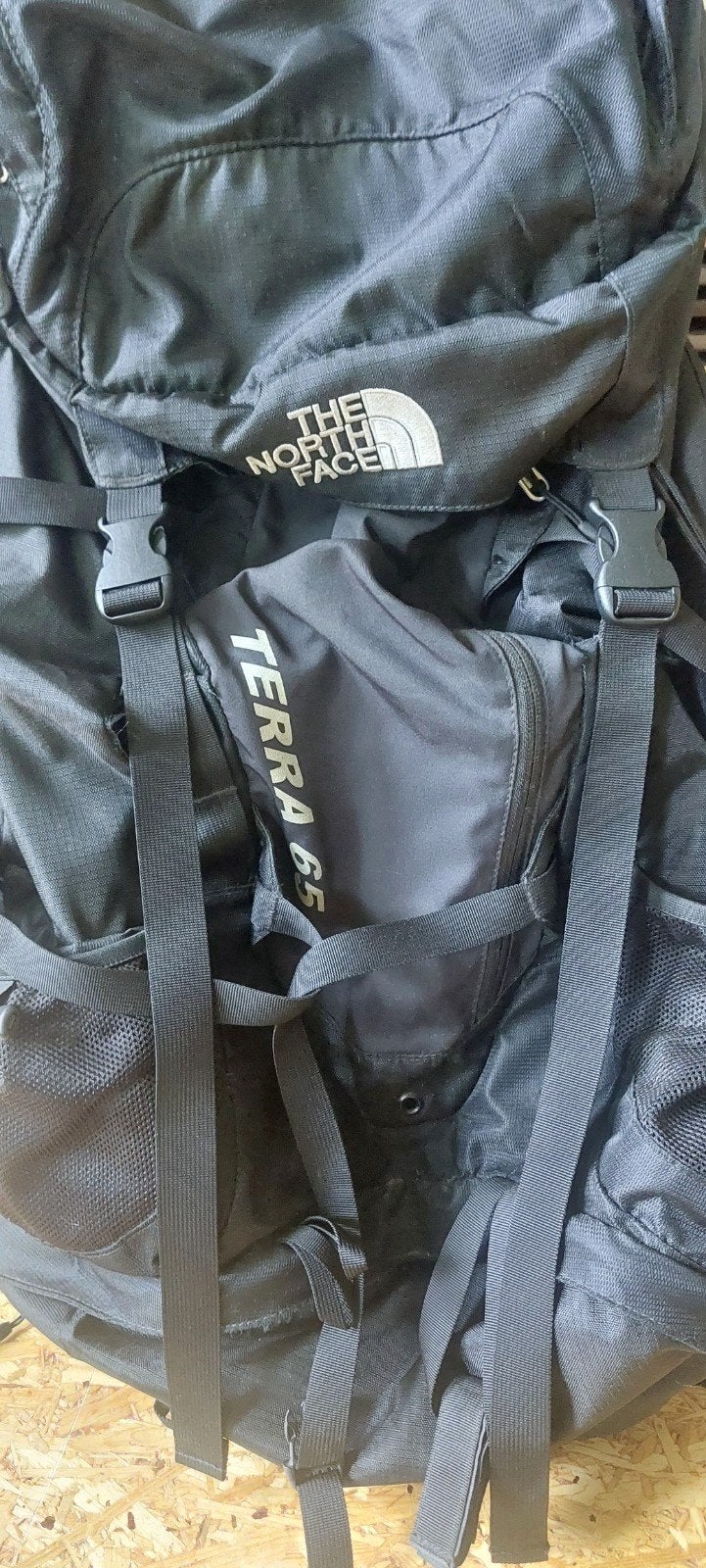 north face terra 65, Sport en Fitness, Bergsport en Wandelen, Ophalen of Verzenden, Gebruikt, Rugzak