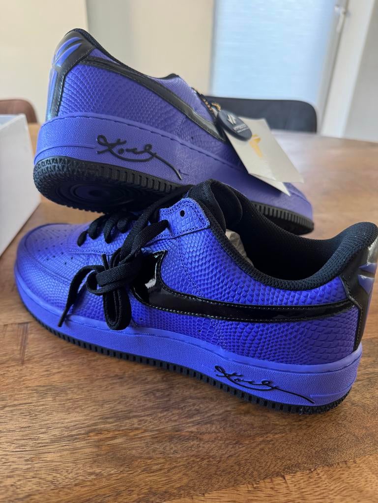 Nike Air Force 1 Low Kobe Bryant Court Purple, Overige kleuren, Nieuw, Ophalen of Verzenden, Sneakers of Gympen