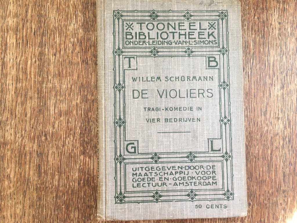 De Violiers - Willem Schürmann (Toneelbibliotheek), Gelezen, Verzenden, Willem Schürmann, Toneel