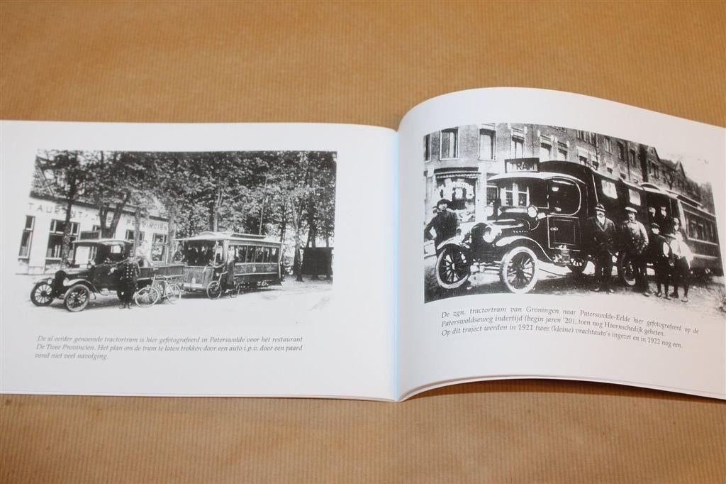 Tram Groningen 1880-1949 — Kees van der Hoef — Oude Foto's, Ophalen of Verzenden, Zo goed als nieuw