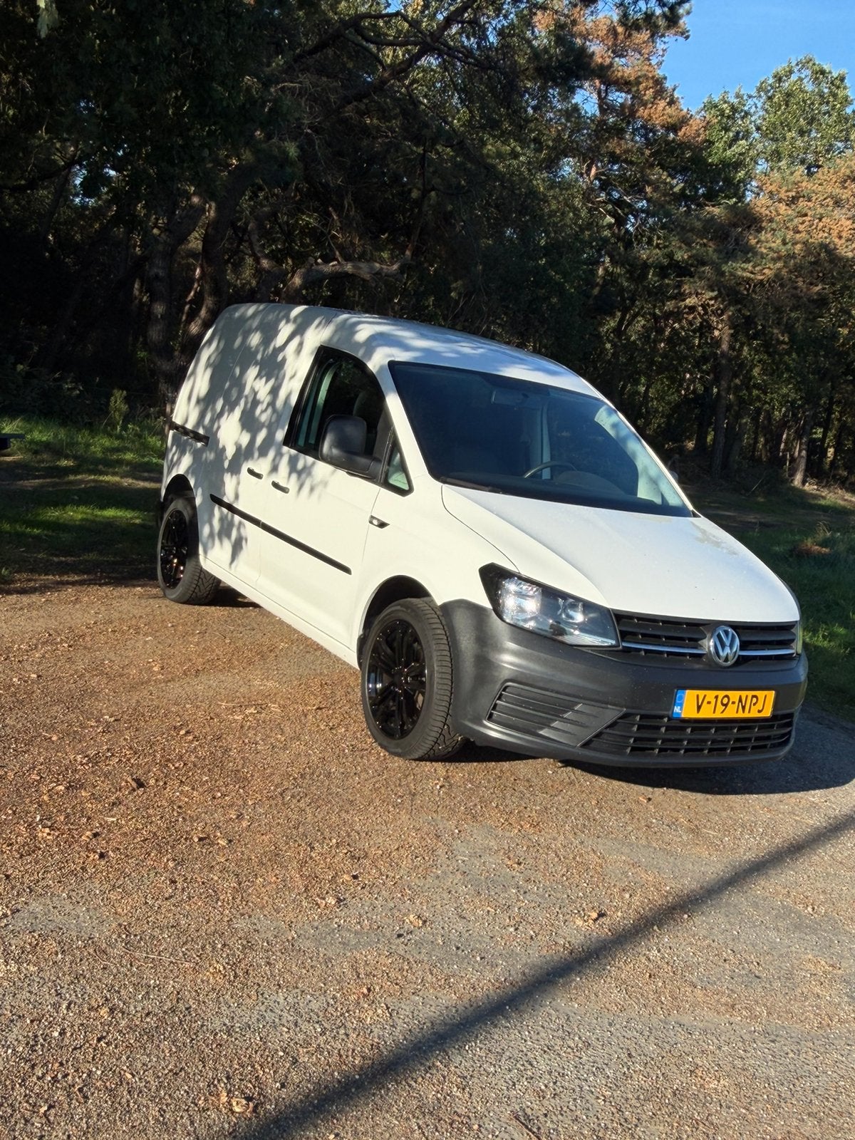 Super fijne Volkswagen caddy, Dealer onderhouden, Stof, Volkswagen, Wit