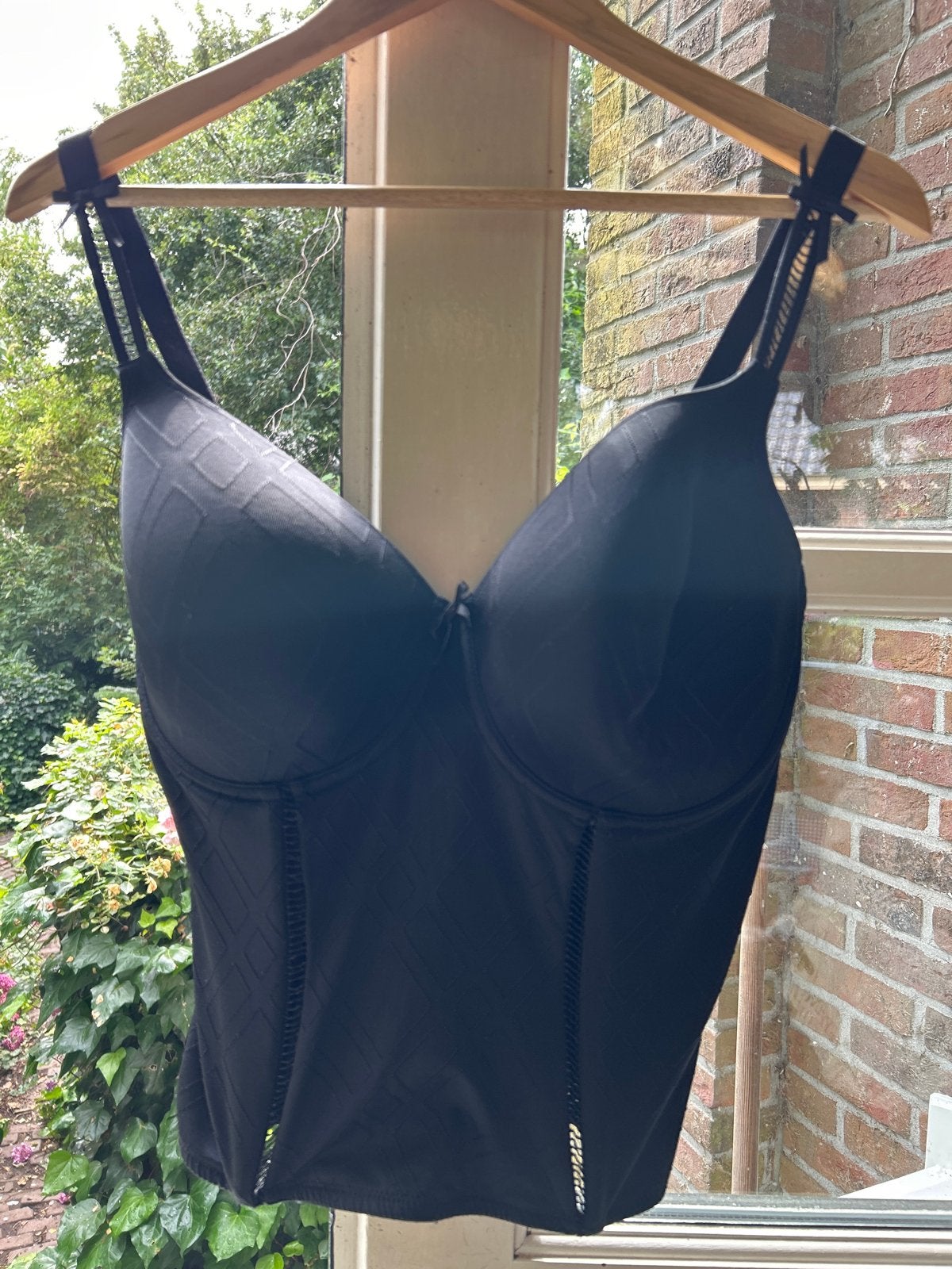 Zwarte Body/Korset van Twist, maat EU 80 F, Ophalen of Verzenden, Zwart, Body of Korset