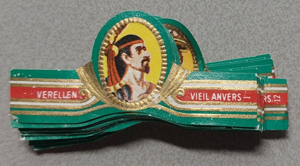 Sigarenbandjes, Ophalen of Verzenden, Gebruikt, Sigarenbandjes