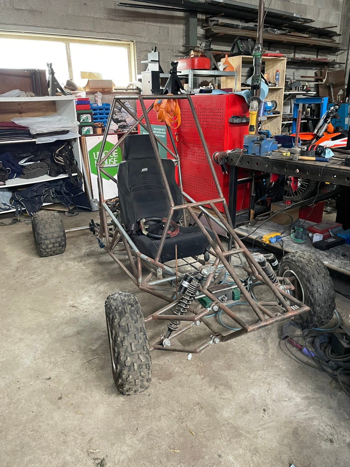 Crosskart/buggy project, Ophalen