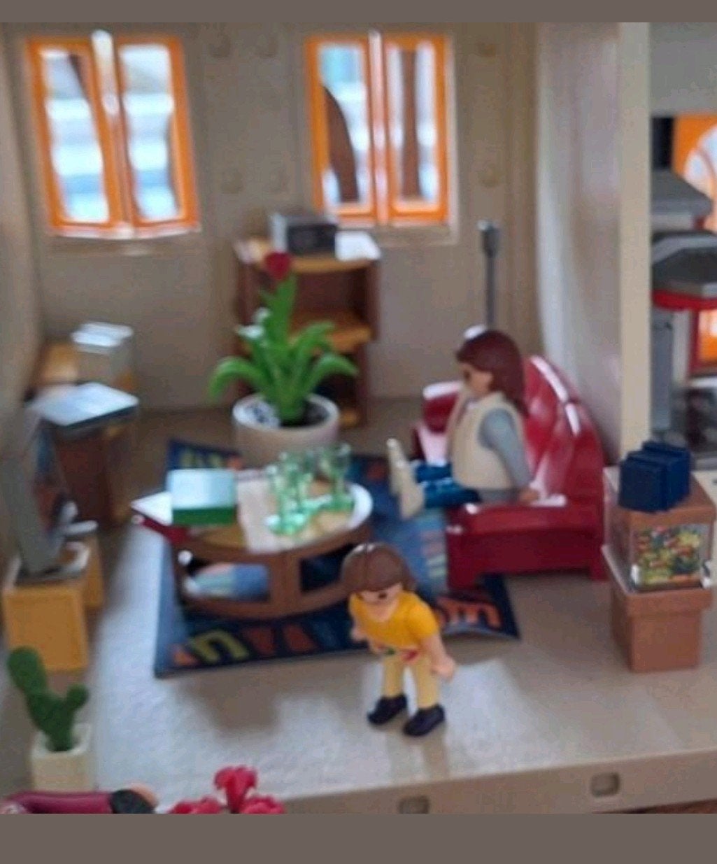 NIEUWE PLAYMOBIL WOONKAMER NR 4282 COMPLEET, Ophalen of Verzenden