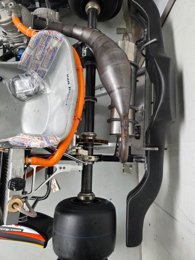 CRG KZ2 Schakel Kart – 6 Versnellingen – Incl. Trolley, Sport en Fitness, Karting, Ophalen of Verzenden, Gebruikt, Kart