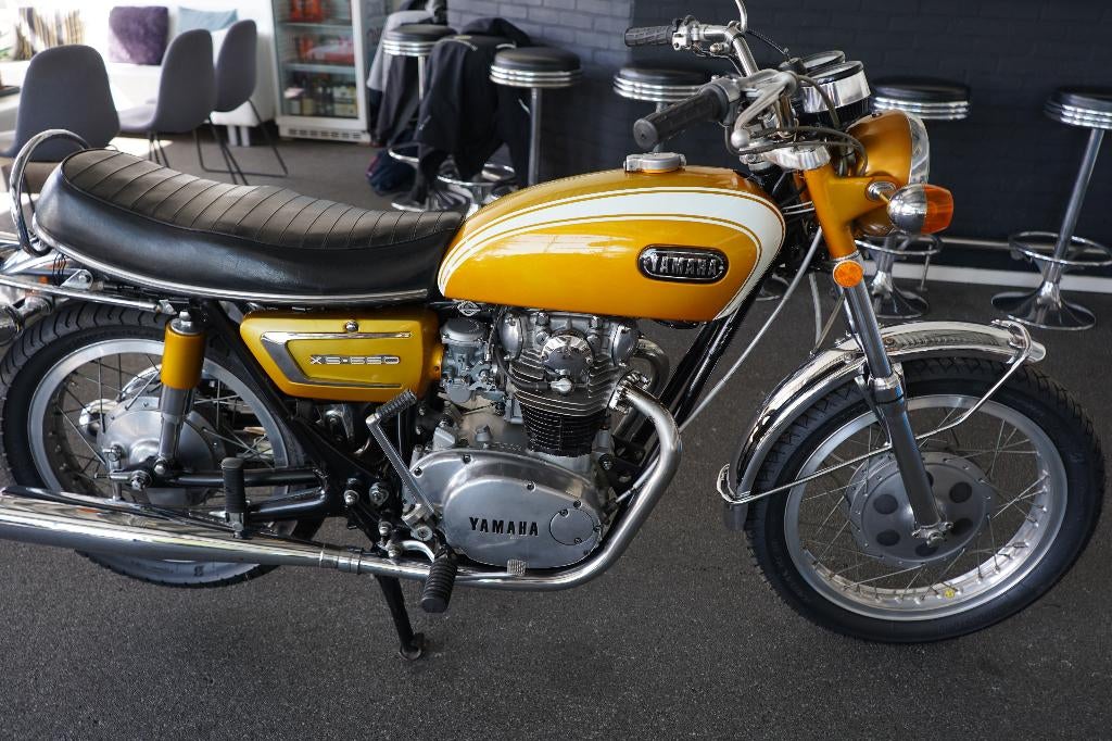 Geheel originele !!! Keurige nette Yamaha XS1B b.j. 1971, Motoren, Japan, 2 cilinders, Japan, 650 cc